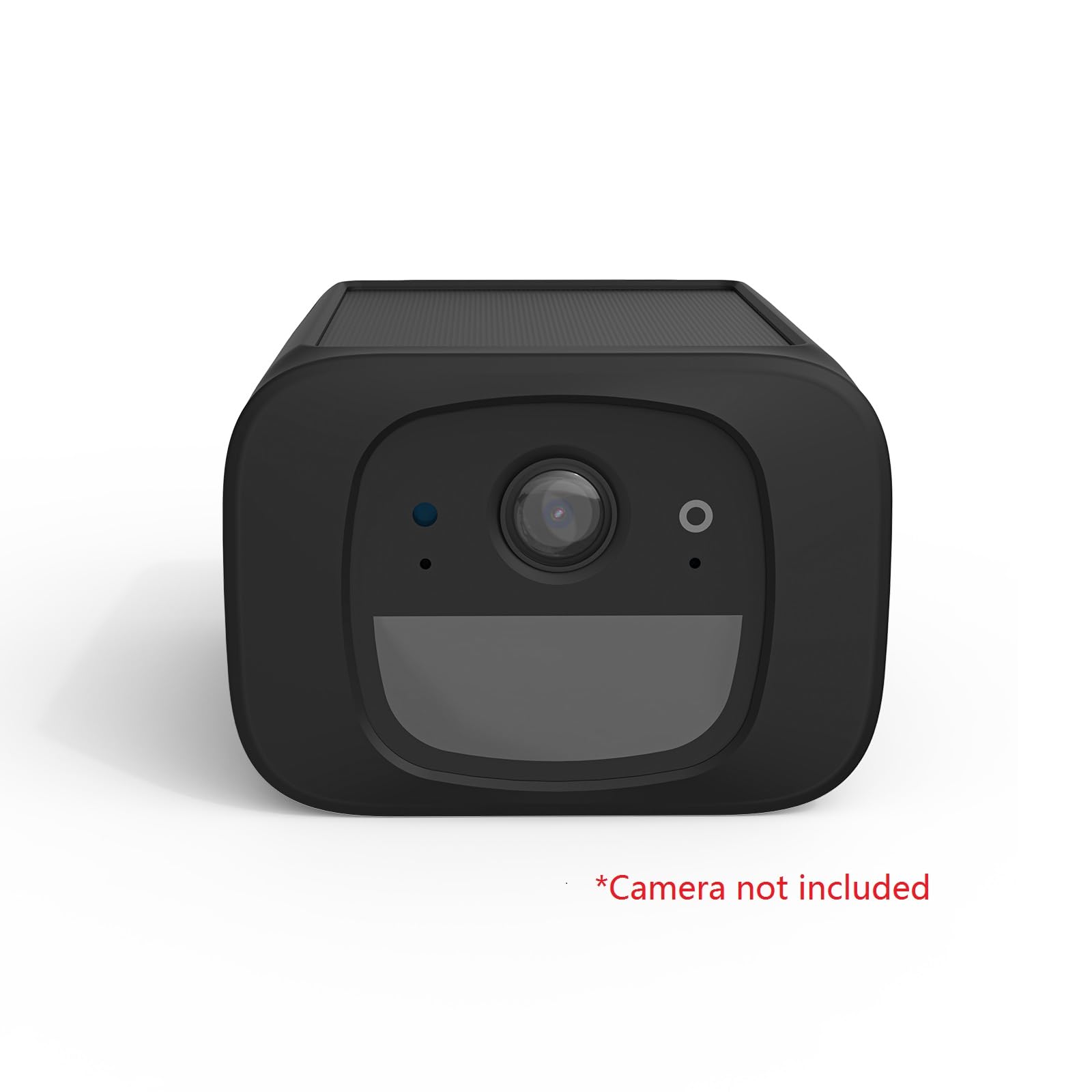 OkeMeeo Silicone Skin for eufy SoloCam S220 Silicone Cover for Security SoloCam S220 Camera (Black, 2 Pack)