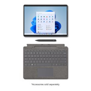 Microsoft Surface Pro 8-13" Touchscreen - Intel® Evo Platform Core™ i7-16GB Memory - 256GB SSD - Device Only - Platinum (Latest Model) (Renewed)