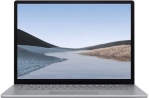 microsoft surface laptop 3 15.0' 2k+ wqhd touchscreen (amd 4-core ryzen 5 3580u,8gb ram,256gb ssd,radeon vega 9 graphics,active stylus) thin&light business,webcam,win 10/11 home,matte black (renewed)