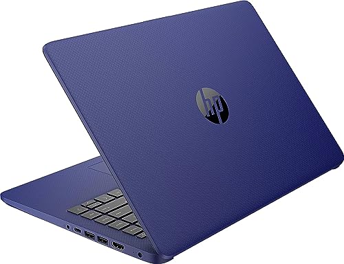 HP Newest 14" Ultral Light Laptop for Students and Business, Intel Quad-Core N4120, 16GB RAM, 192GB Storage(64GB eMMC+128GB Ghost Manta SD), 1 Year Office 365, Webcam, HDMI, WiFi, USB-A&C, Win 11