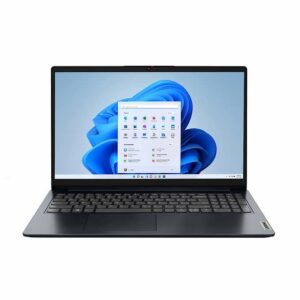 Lenovo IdeaPad 1 15.6" FHD Laptop Newest, Intel Pentium Silver N6000, 12GB RAM, 256GB PCIe SSD+128GB eMMC, 1 Year Microsoft Office 365, Webcam, Type-C, SD Card Reader, Wi-Fi 6, Windows 11