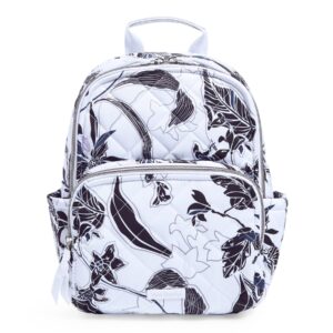 vera bradley women's performance twill small backpack, twilight garden, one size