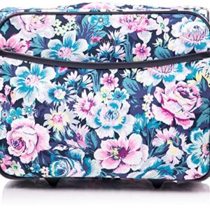 Vera Bradley Women's Softside Rolling Work Bag, Garden Grove, One Size