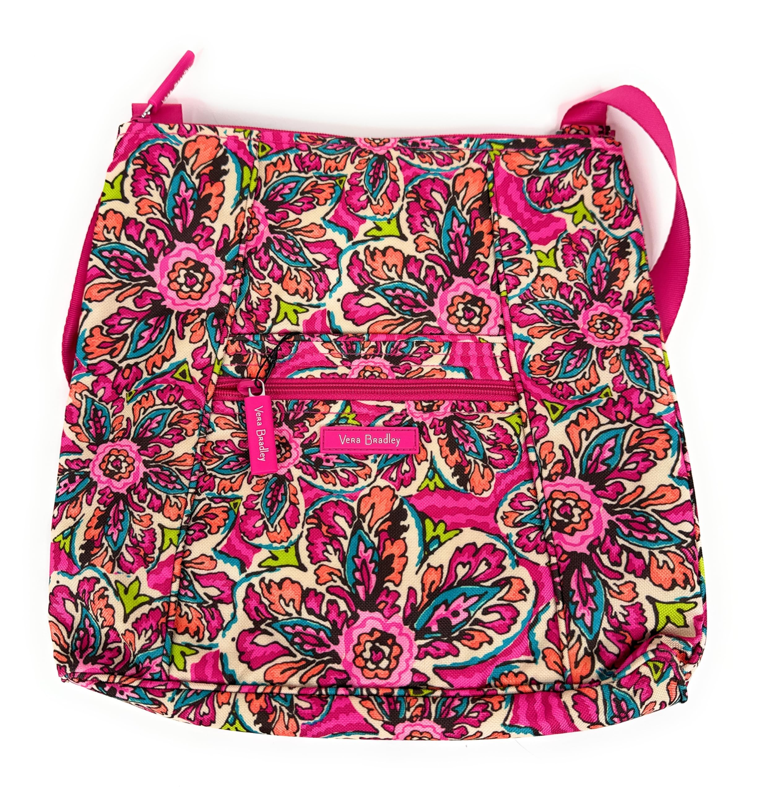 Vera Bradley Lighten Up Hipster Womans Crossbody Bag Handbag Sunburst Floral