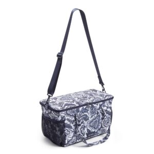 Vera Bradley Women's Recycled Ripstop Family Cooler, Java Navy & White, One Size