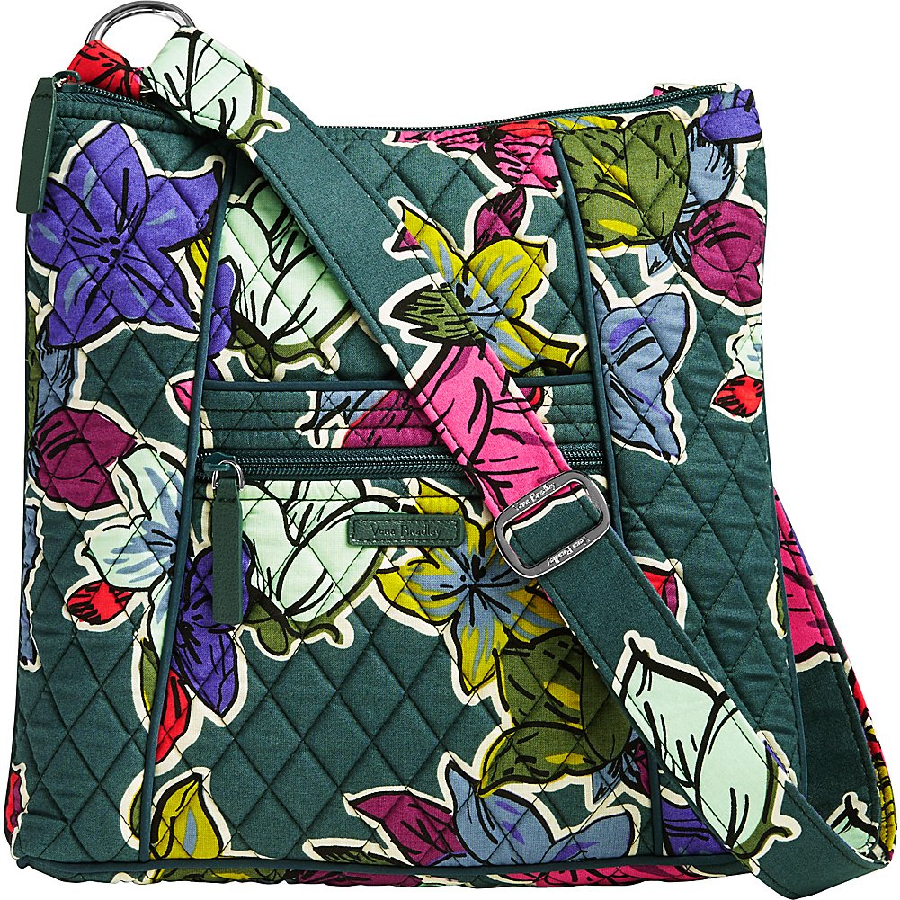 Vera Bradley Women's Hipster Falling Flowers Crossbody Bag