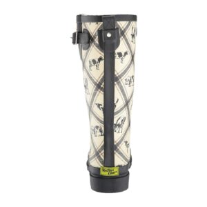 Western Chief Printed Tall Rain Boot Country Cows 10 M