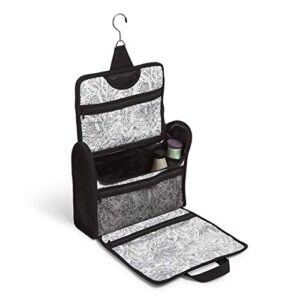 Vera Bradley Women's Microfiber Grand Hanging Travel Organizer, Black, One Size