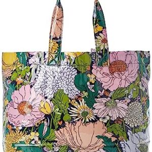 Vera Bradley womens City Shopper Market Tote Handbag, Bloom Boom, One Size US