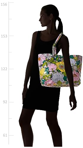 Vera Bradley womens City Shopper Market Tote Handbag, Bloom Boom, One Size US