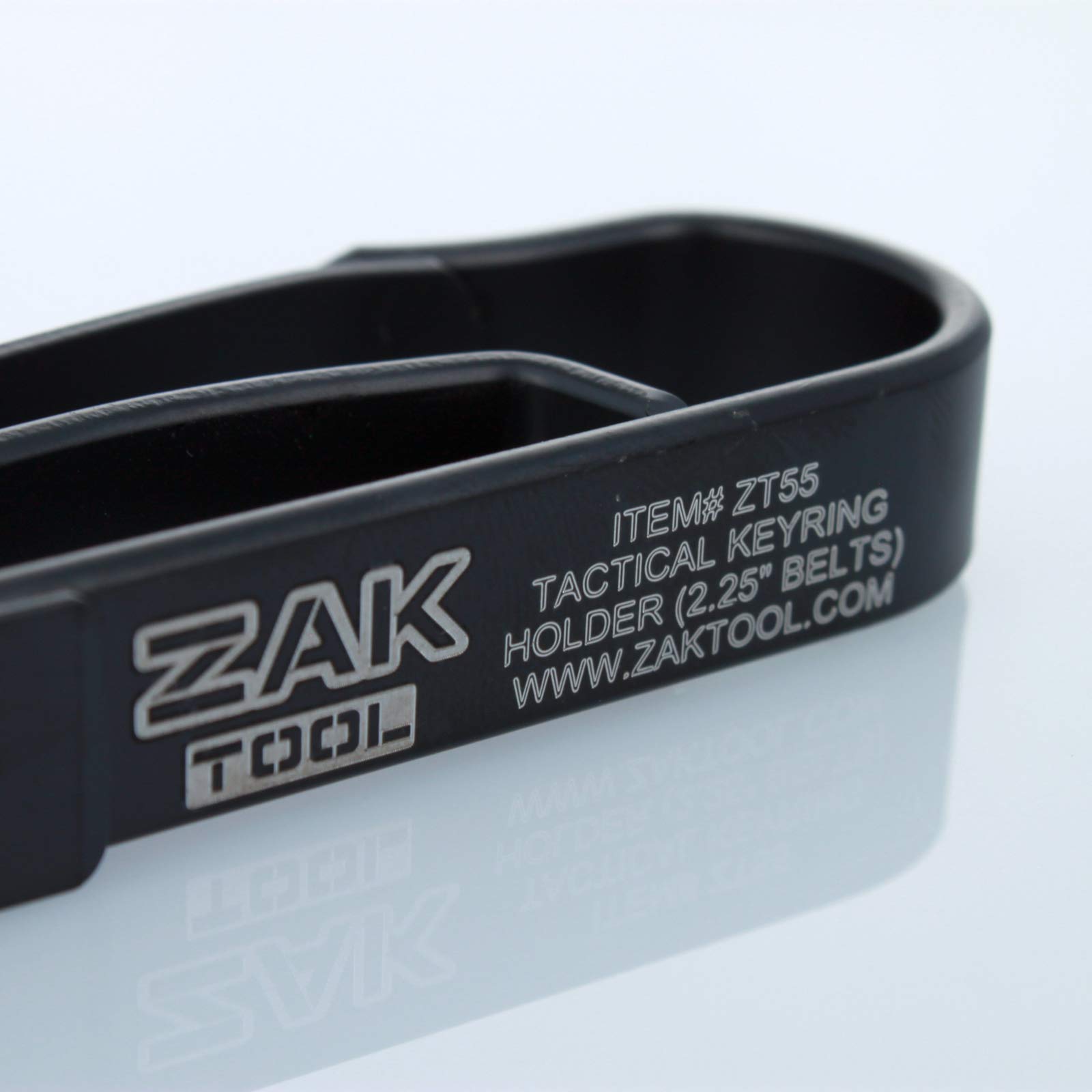 Police Zak Tool ZT55 Tactical Stealth Black Extreme Duty Key Ring Holder