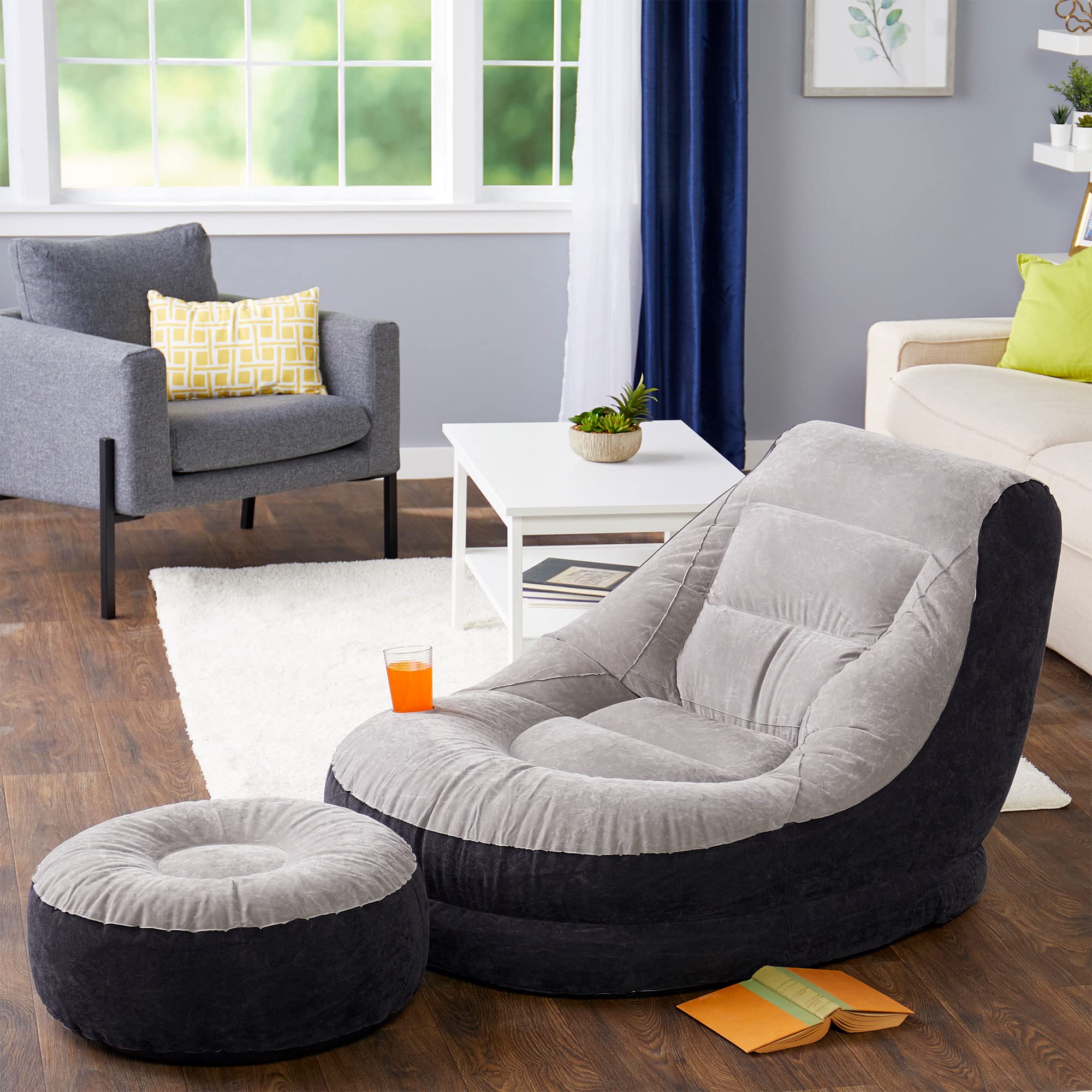 Intex Inflatable Ultra Lounge with Ottoman