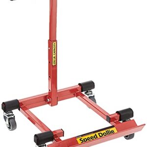 Fastcap SPEEDOLLIE 250-Pound Capacity Speed-Dolly, Red