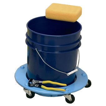 Bucket Dolly - Heavy Duty Rolling Cart for 5 Gallon Buckets