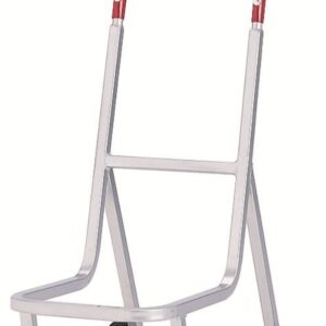 Raymond 500 Stacked Chair Dolly with 8" x 1-3/4" Skid-Resistant Rubber Wheel, 240 lbs Capacity, 14-1/2" Width x 48" Height x 33-1/2" Depth