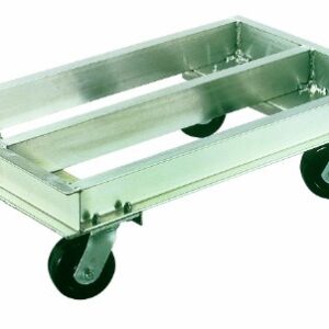 Magline CDC2442 Aluminum Caster Dolly, 2000 lb. Capacity, 42" Length x 24" Width x 10" Height