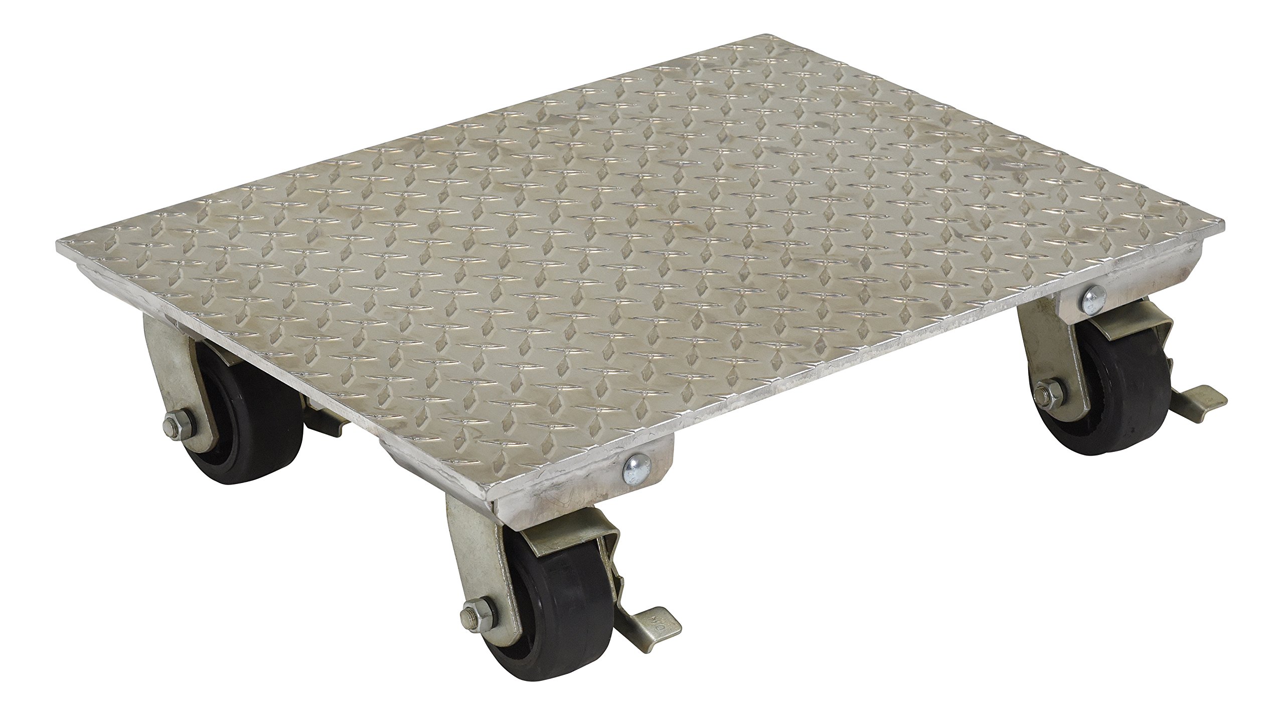 Vestil VPLDO/A-1824-AS Aluminum Plate Dolly, 1200 lb. Capacity, 18" x 24"