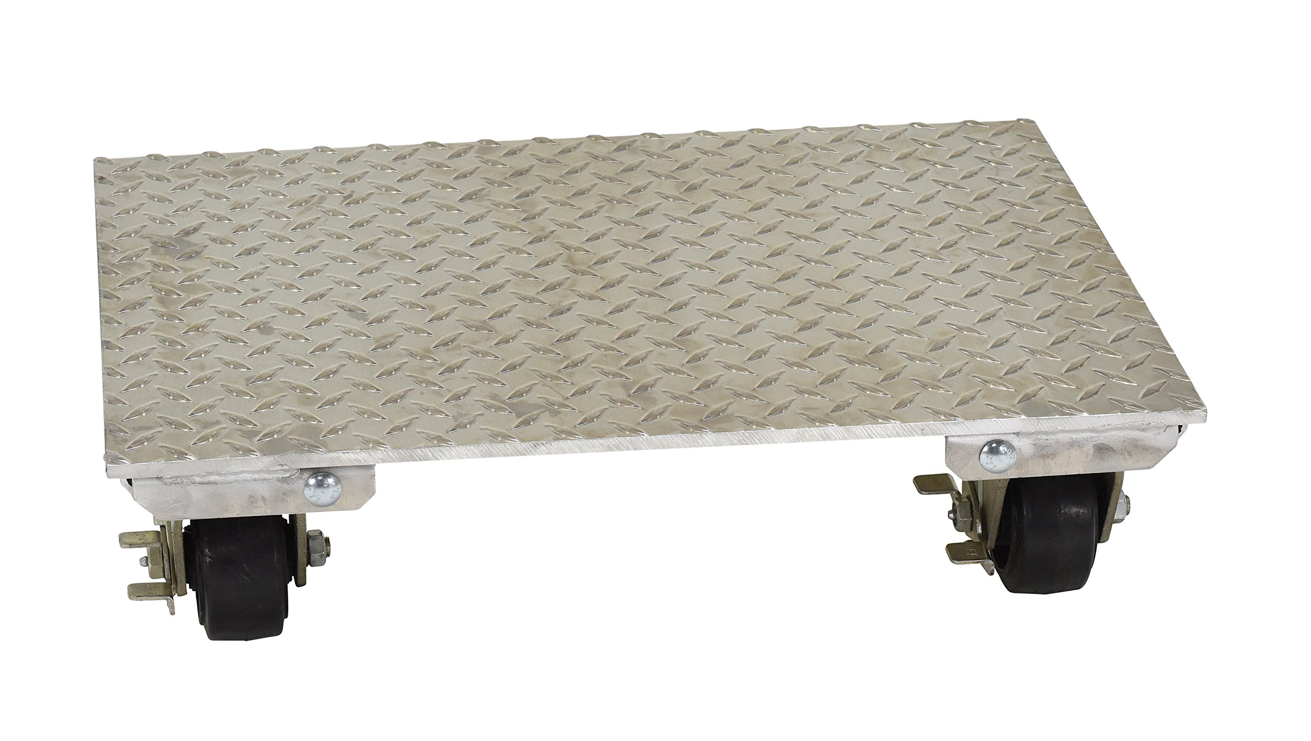 Vestil VPLDO/A-1824-AS Aluminum Plate Dolly, 1200 lb. Capacity, 18" x 24"