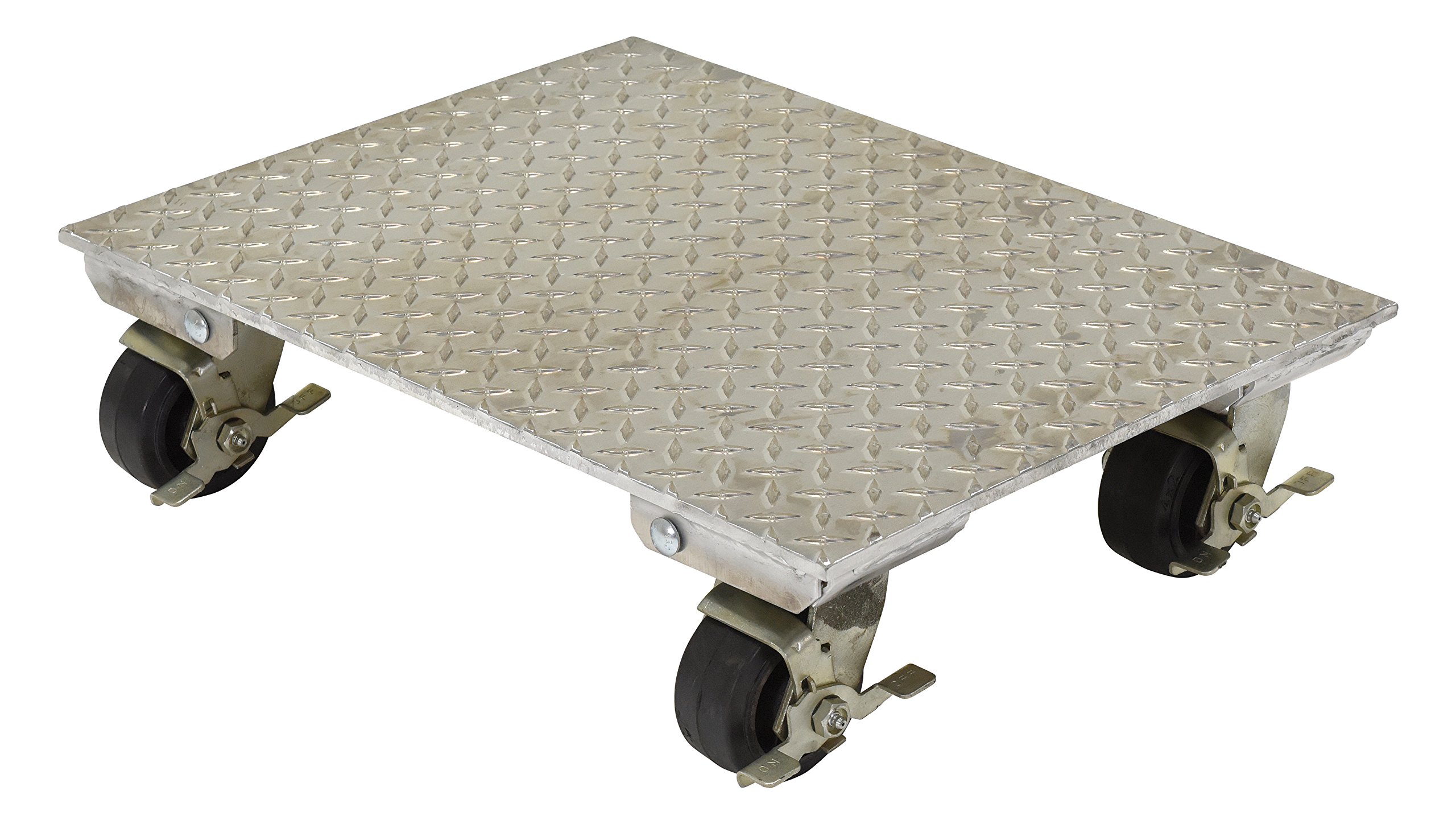 Vestil VPLDO/A-1824-AS Aluminum Plate Dolly, 1200 lb. Capacity, 18" x 24"