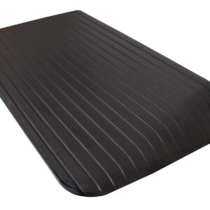 RK Safety RK-RTR05 Rise Solid Rubber Power Wheelchair Scooter Threshold Ramp (1 pcs, 35'' x 18'' x 3'')