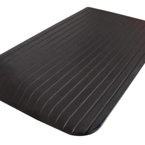 RK Safety RK-RTR05 Rise Solid Rubber Power Wheelchair Scooter Threshold Ramp (1 pcs, 35'' x 18'' x 3'')