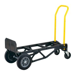 Harper Trucks Hand Truck and Dolly Bundle with Shoulder Dolly Lifting Straps