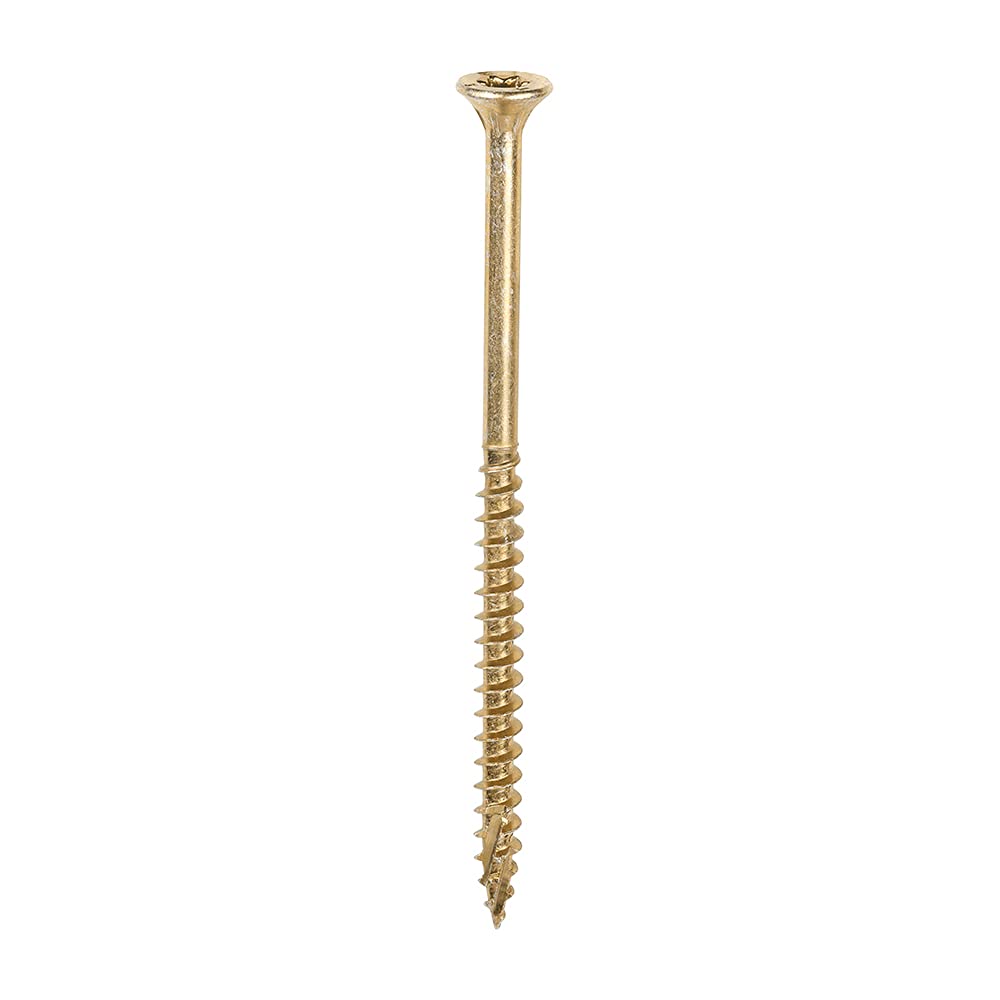 TIMCO C2 Clamp-Fix Multi-Purpose Premium Screws-TX-Double Countersunk-Gold-4.0 x 70-Box of 200