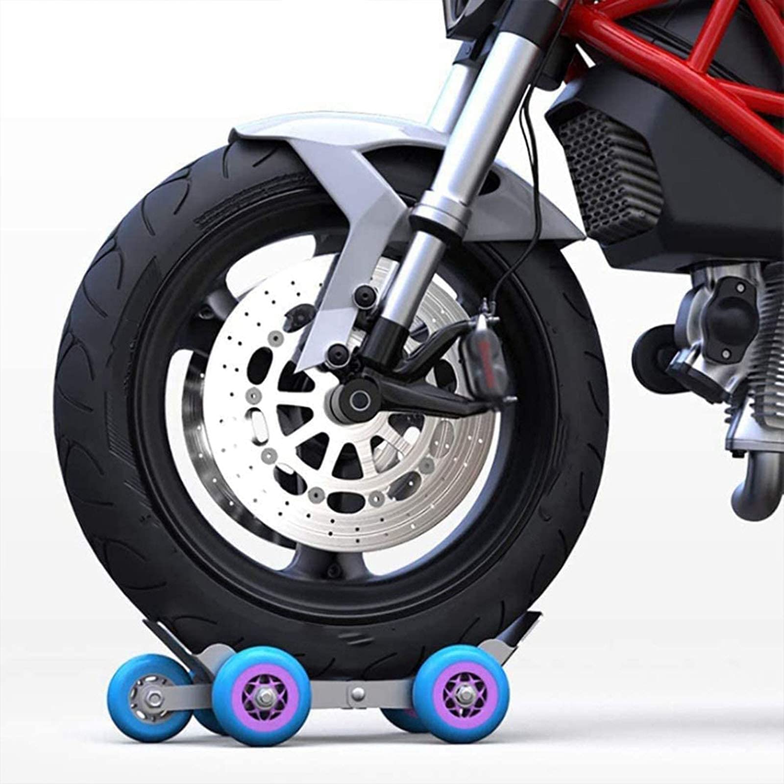 FREEDOH 500kg Emergency Self-Rescue Tire Booster, Self-Rescue Trailer, for Moped Scooters, Electric Mobility Scooters, Electric Motorcycles, Electric Take Away Cars, Electric Tricycles