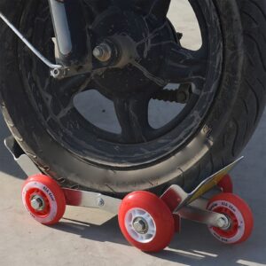 FREEDOH 500kg Emergency Self-Rescue Tire Booster, Self-Rescue Trailer, for Moped Scooters, Electric Mobility Scooters, Electric Motorcycles, Electric Take Away Cars, Electric Tricycles