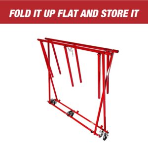 Pick Up Bed Dolly - Easily Fold Large Auto Body Truck Bed Cart That Holds up to 800 lbs