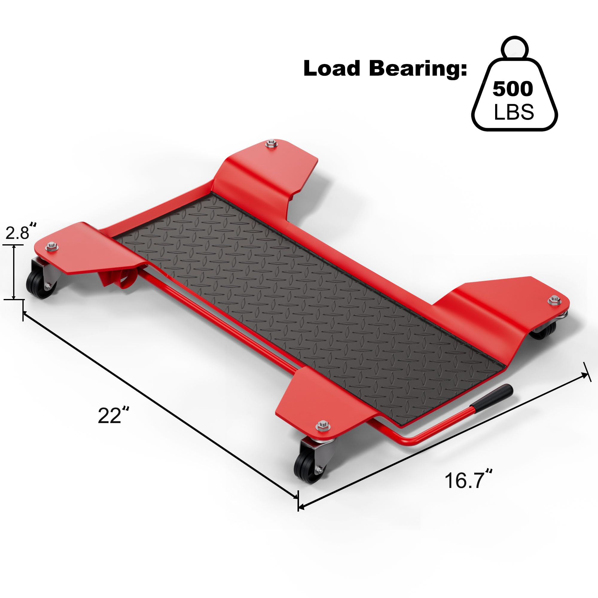 Premium Motorcycle Center Stand Mover Dolly | 360° Casters | Easy Bike Movement | Ideal for Garage, Workshop, and Display | Rust-Resistant Steel | Fits Yamaha FZ1, FZR, FJR, and More