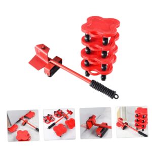 1 Set Moving Tools Bed Moving Shifter Moving Pulley Office Furniture Moving Tool Heavy Furniture Moving Tool Furniture Carrier Furniture Moving Device Pry Bar Moving Pad Slider