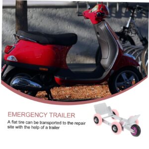 1pc Trailer Vehicle Dolly Car Moving Tool Auto Dolly Car Mover Car Dolly