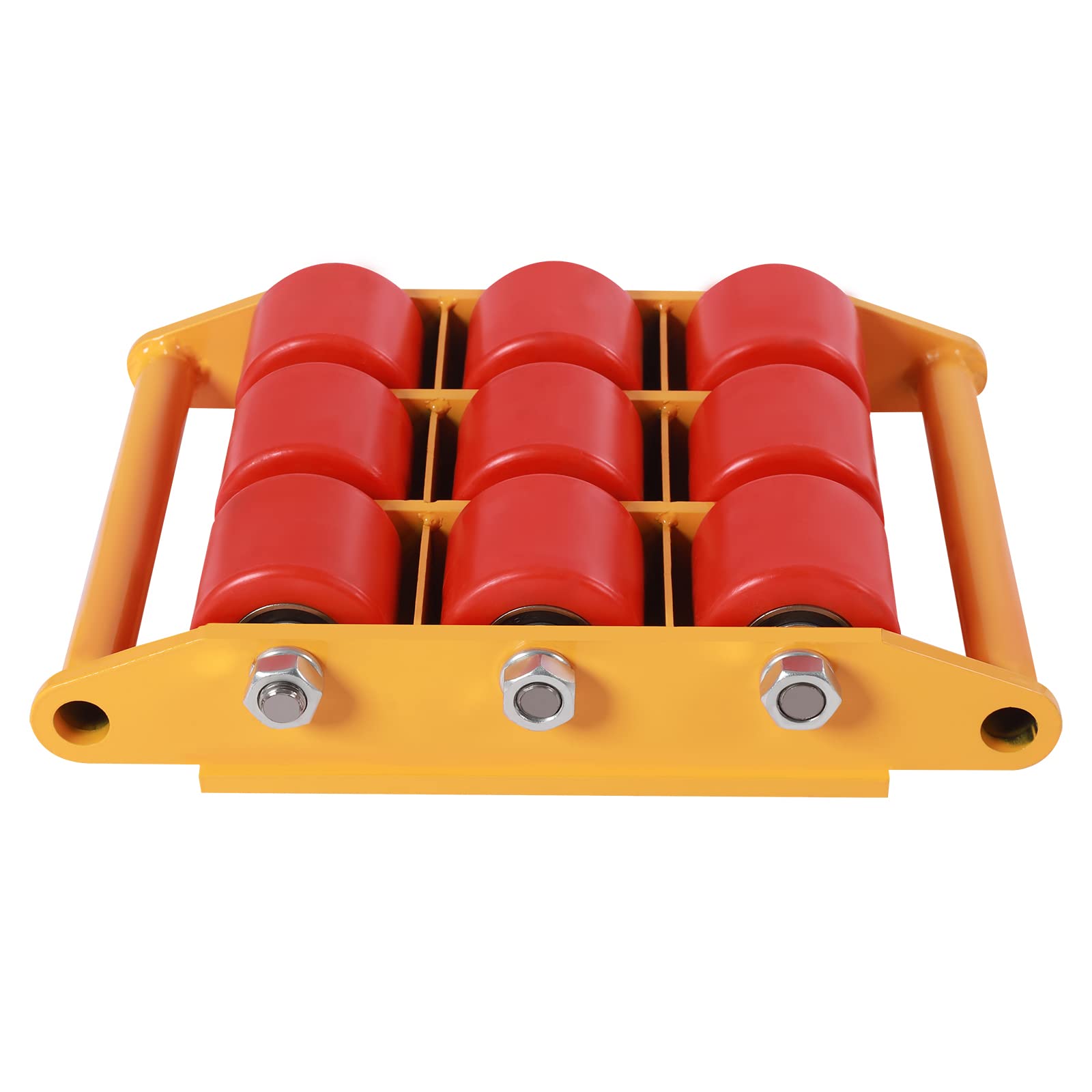 Machinery Mover,8/12/15T Machinery Skate Dolly Rollers, 33000lbs Machinery Moving Skate, Machinery Mover Skate, Heavy Duty Machine Dolly Skate for Heavy Duty Industrial Moving Equipment (15T/33000lbs)