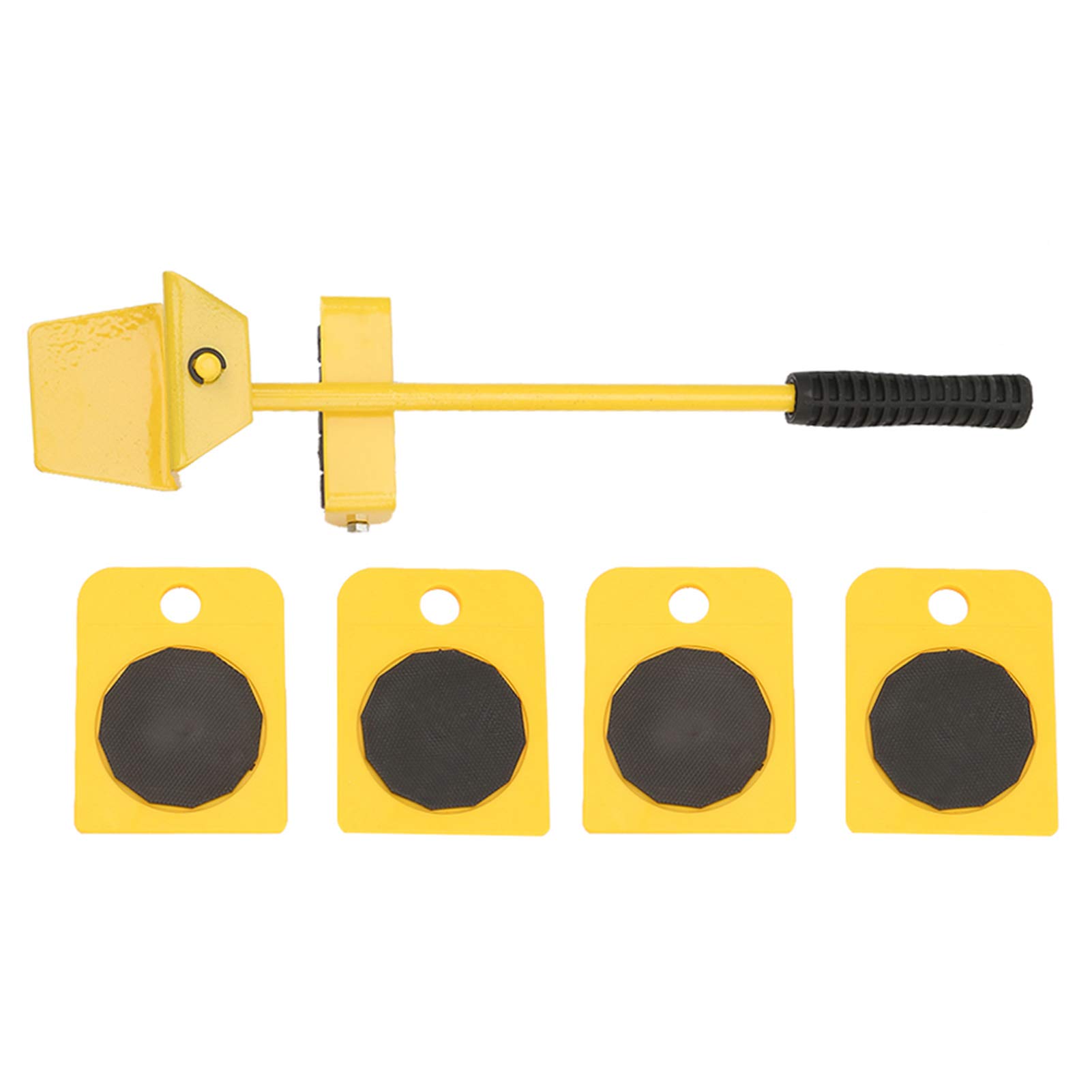 Furniture Lifter Tool, 150kg Bearing ABS Plastic Smoothing Wheel Increase Friction Furniture Transport Set for Heavy Objects