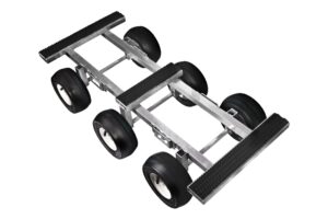 generic 6-wheel - all-terrain moving dolly, white