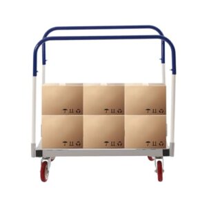 Steel Panel Truck, 1500 LBS Panel Dolly Cart with Swivel Casters, 35" Length x 20" Width, Heavy-Duty Drywall Sheet Cart, Handling Wall Panel, Sheetrock, Lumber for Garage, Home, Warehouse