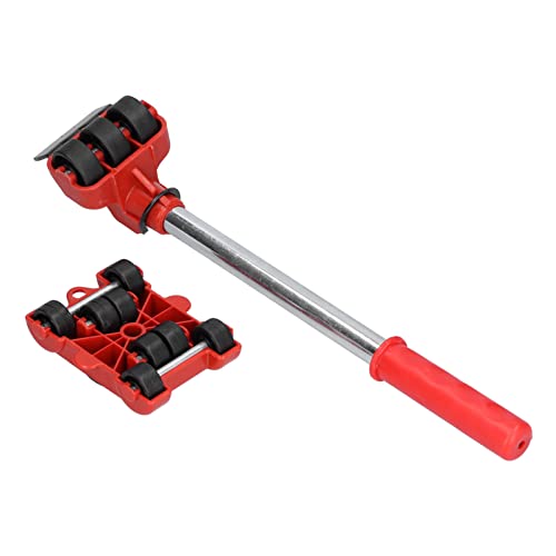 MUNEFE Furniture Lifter Mover Tool, Heavy Duty Handlin Tool Base, Heiht Mover Tools with 4 Sliders for Heavy Furniture