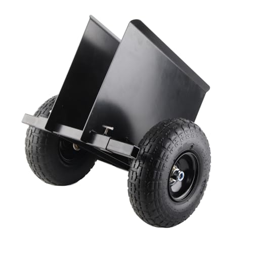 Heavy Duty Panel Dolly, 600LB Weight Capacity, 10in Wheel Adjustable Panel Cart for Panel Mover, Wood Mover, Drywall Mover and Door Dolly