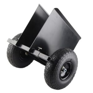 Heavy Duty Panel Dolly, 600LB Weight Capacity, 10in Wheel Adjustable Panel Cart for Panel Mover, Wood Mover, Drywall Mover and Door Dolly