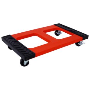 Furniture Moving Dolly - 1200 lb Capacity, Heavy Duty with Non-Marking Rubber Pads, 30 in x 18 in