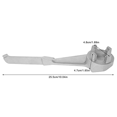 Grcfumo Oil Drum Bung Wrench, Aluminum Drum Wrench, Barrel Opener Tool for Opening Lid of 10 15 20 30 55 Gallon Standard Plug