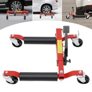 CaLaOCO Wheel Dolly, Wheel Dolly Car Skate, Heavy Duty Vehicle Positioning Hydraulic Car Wheel Dolly, Wheel Dolly for Vehicle Positioning