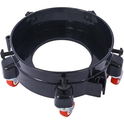 Qzntinrt Portable 11.2 Bucket Dolly with Removable g and 5 Swivel Casters Compatible with 360° Movement