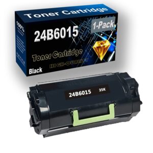 kolasels remanufactured toner cartridge replacement for 24b6015 for m5155 m5163 m5170 xm5163 xm5170 printer (1-pack black)