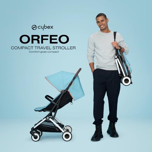 Cybex Orfeo Ultra-Lightweight Travel Stroller Moon Black