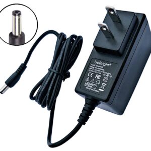 UpBright 12V AC/DC Adapter Compatible With Cybex by Tectrix 500C 500R 700C 700R 700R-CT 700RCT 750C 500 C R 700 R C 51765 TR-13019 TR13018 TR-13018 Recumbent Upright Exercise Bike Power Supply Charger