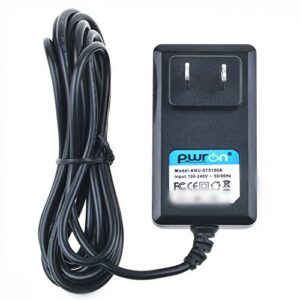 pwron 6.6 ft long ac to dc adapter for cybex cr 350 500 700 1000 3000 cr350 cr500 cr700 cr1000 cr3000 series exercise bike power supply cord wall home charger