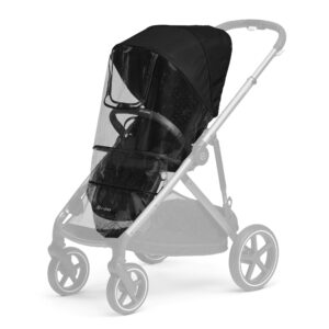 cybex, gazelle s stroller rain cover, clear