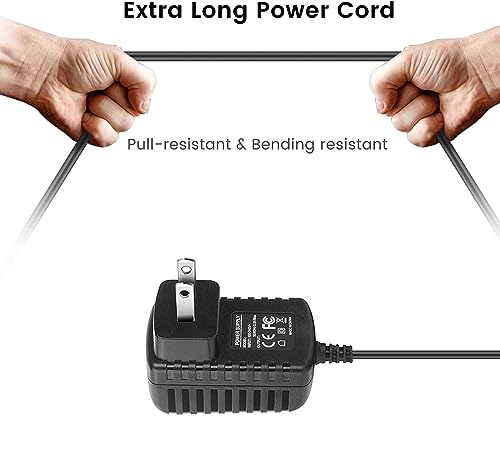 Xzrucst Global AC/DC Adapter for Cybex TR-13019 TR-13018 Recumbent Exercise Bike Power Supply Cord Cable Wall Charger Input: 100V - 120V AC - 240 VAC 50/60Hz Worldwide Voltage Use Mains PSU